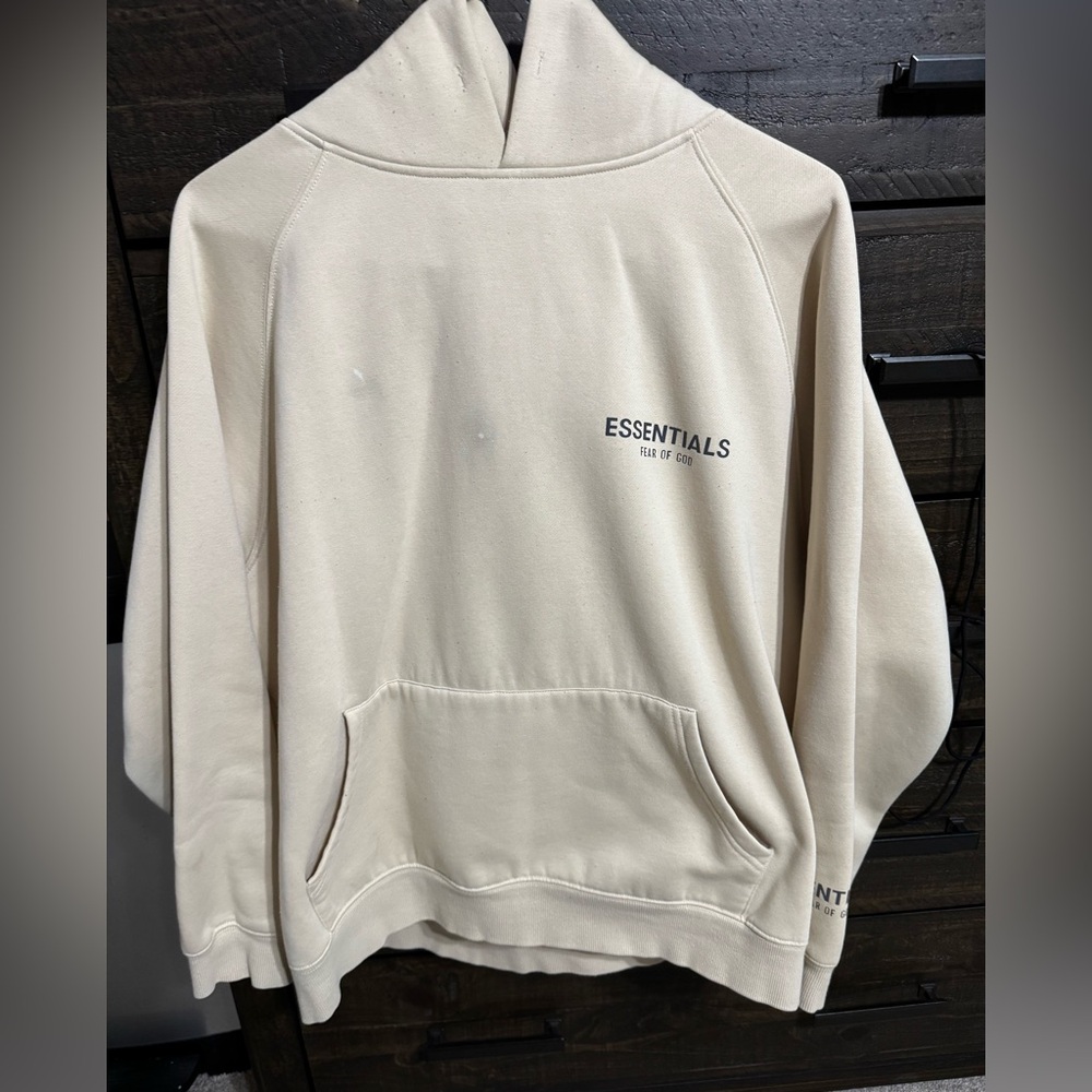 ESSENTIALS FEAR OF GOD STRETCH LIMO PULLOVER HOODIE